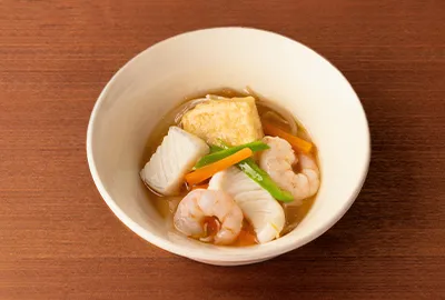 海鮮澆汁炸豆腐